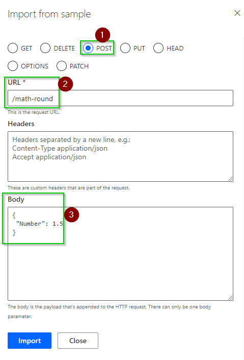 Custom Connector Request Import